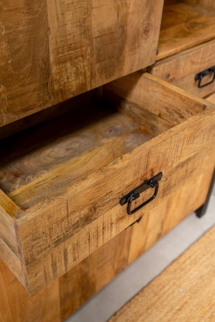 Imara Wooden Storage Cabinet Homekode 