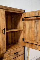 Imara Wooden Storage Cabinet Homekode 