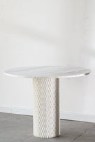 Grace Round Marble Dining Table (3 Sizes) Homekode 