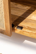 Azura Rattan Door Arch Top Cabinet Homekode 