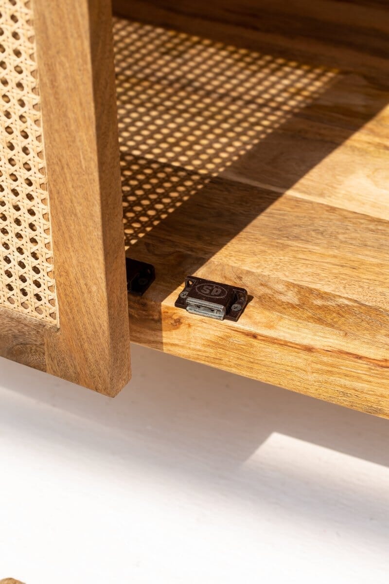 Azura Rattan Door Arch Top Cabinet Homekode 