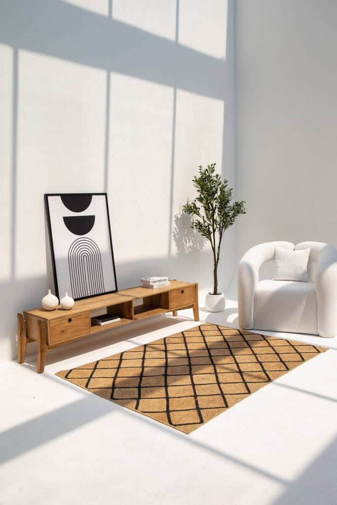 Juno Minimal Wooden TV Unit