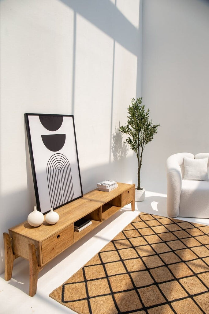 Juno Minimal Wooden TV Unit