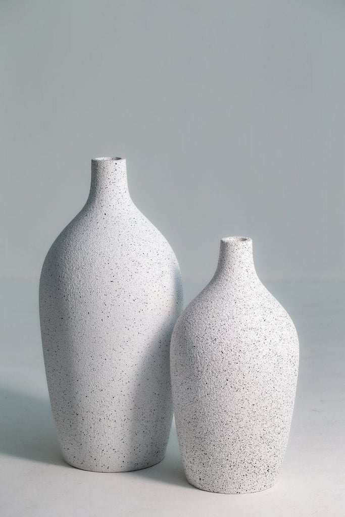 Neva Decorative White Vase (5 Sizes)