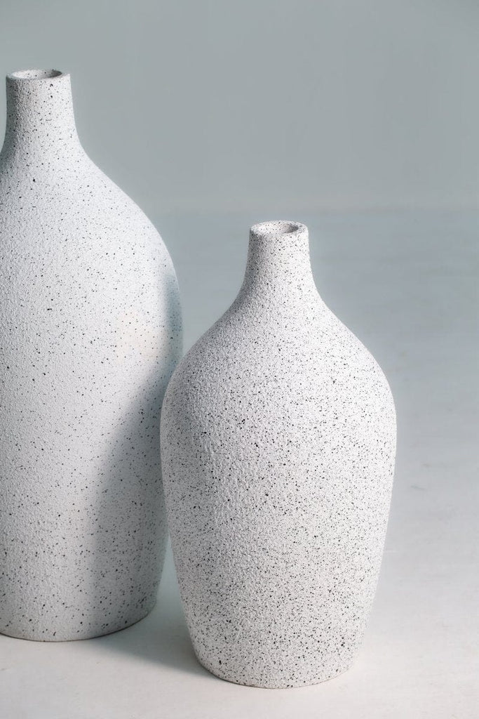 Neva Decorative White Vase (5 Sizes)