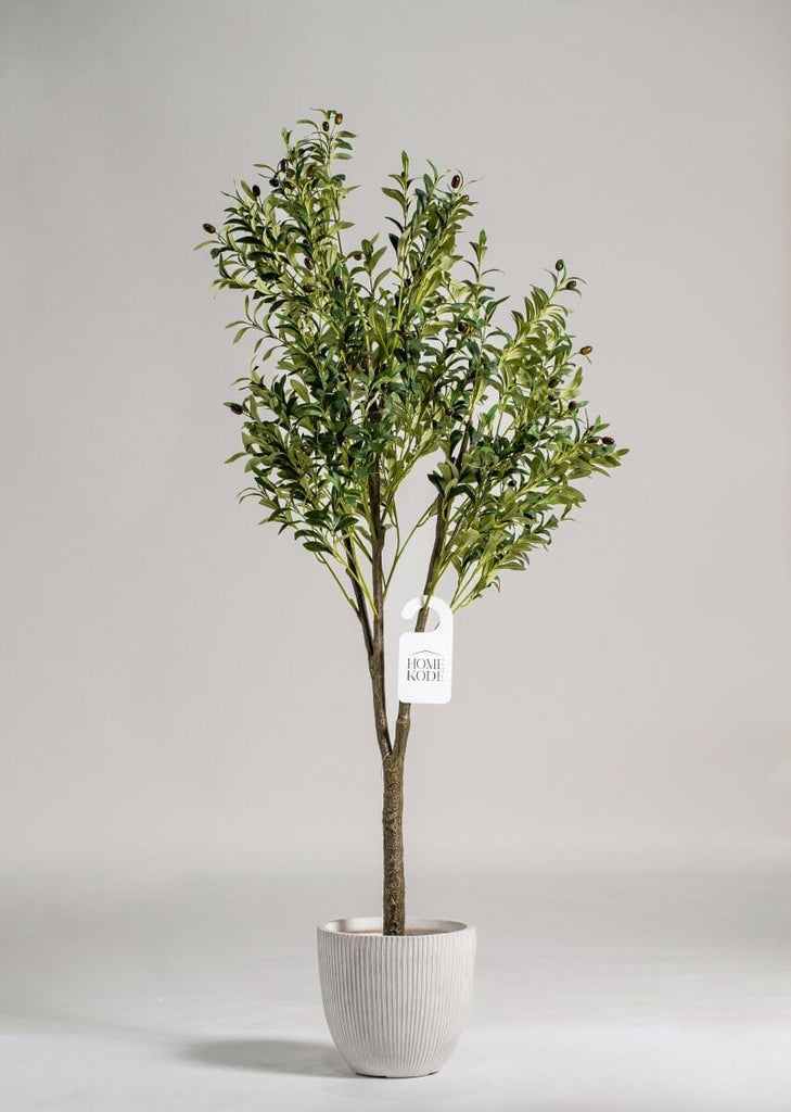Olive Faux Artificial Tree Plant 
