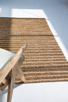 Natural Lines - Linear Jute Woven Rug (4 Sizes)