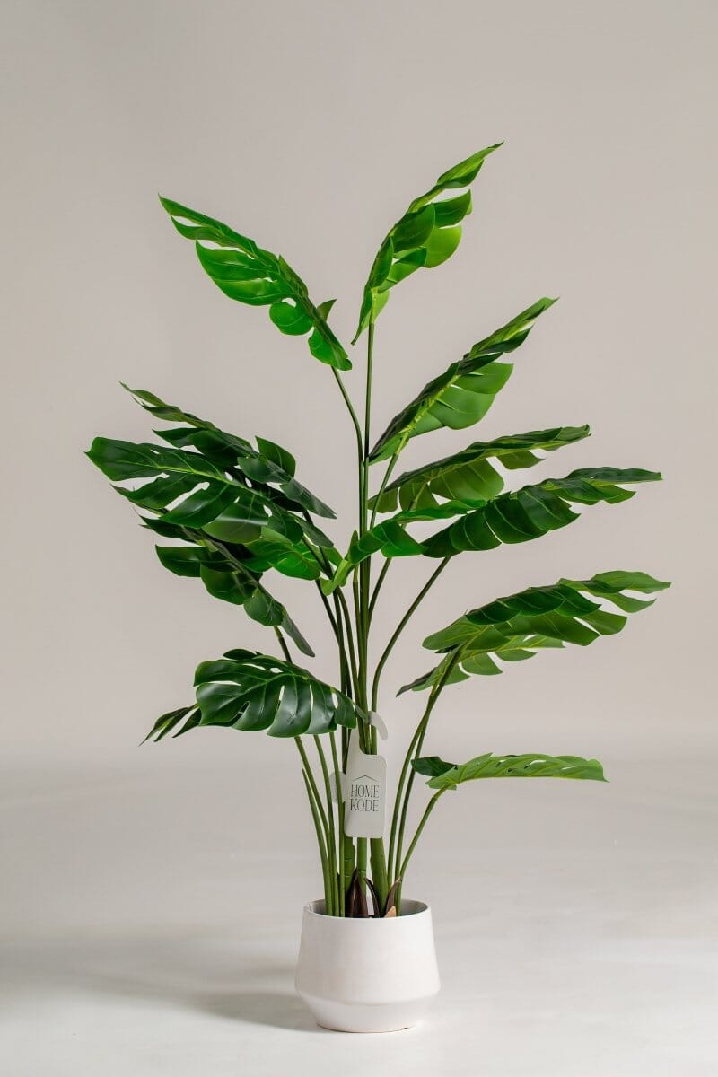 Monstera Artificial Plant (Pot not included) Homekode 