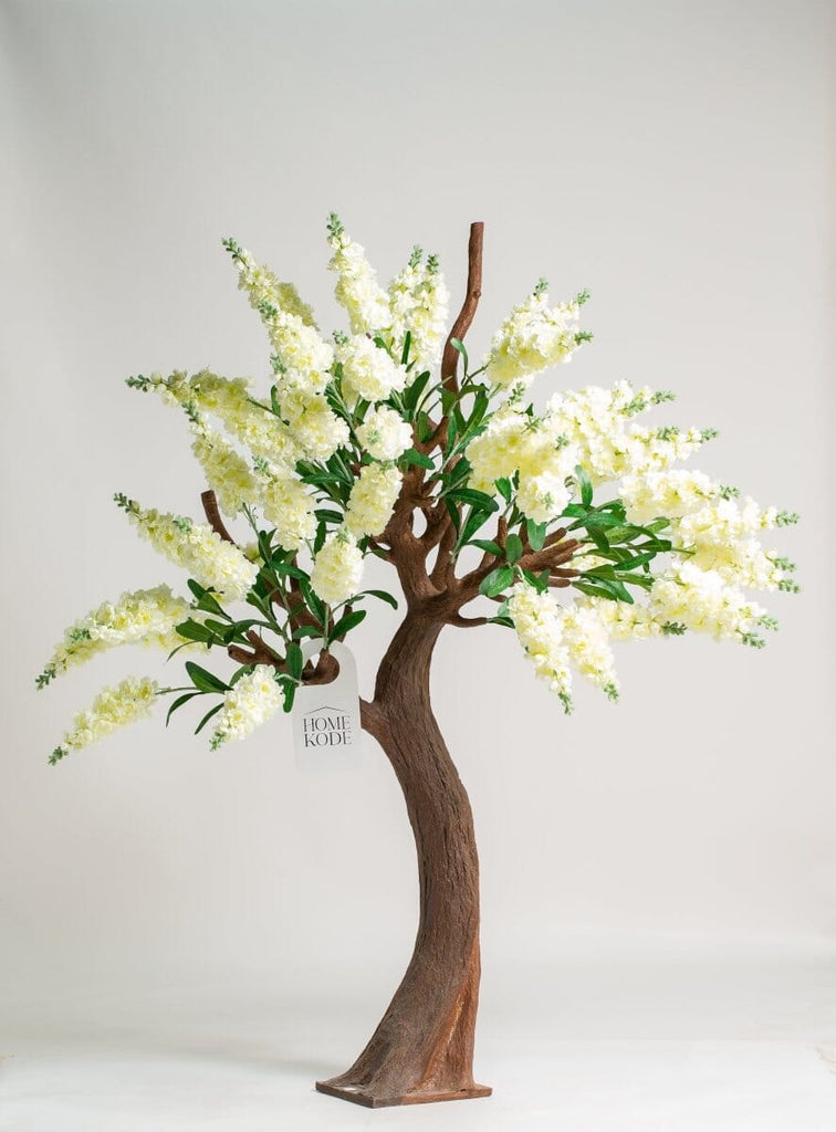 White Wisteria Artificial Plant (Pot not included) Homekode 