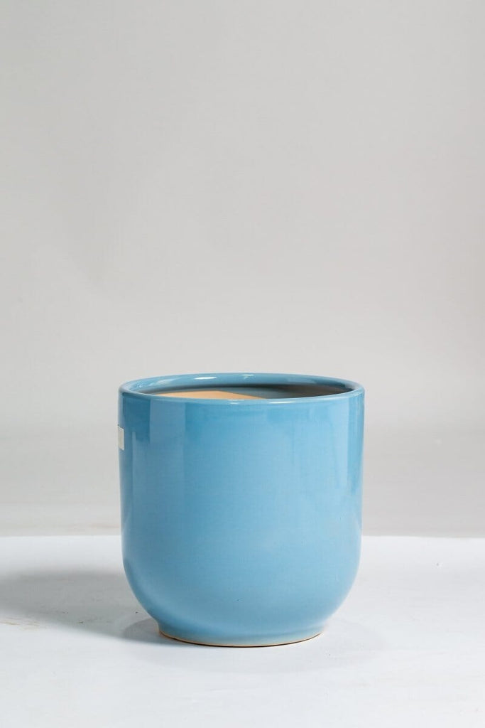 Blue Ceramic Plant pot (3 Sizes) Homekode 