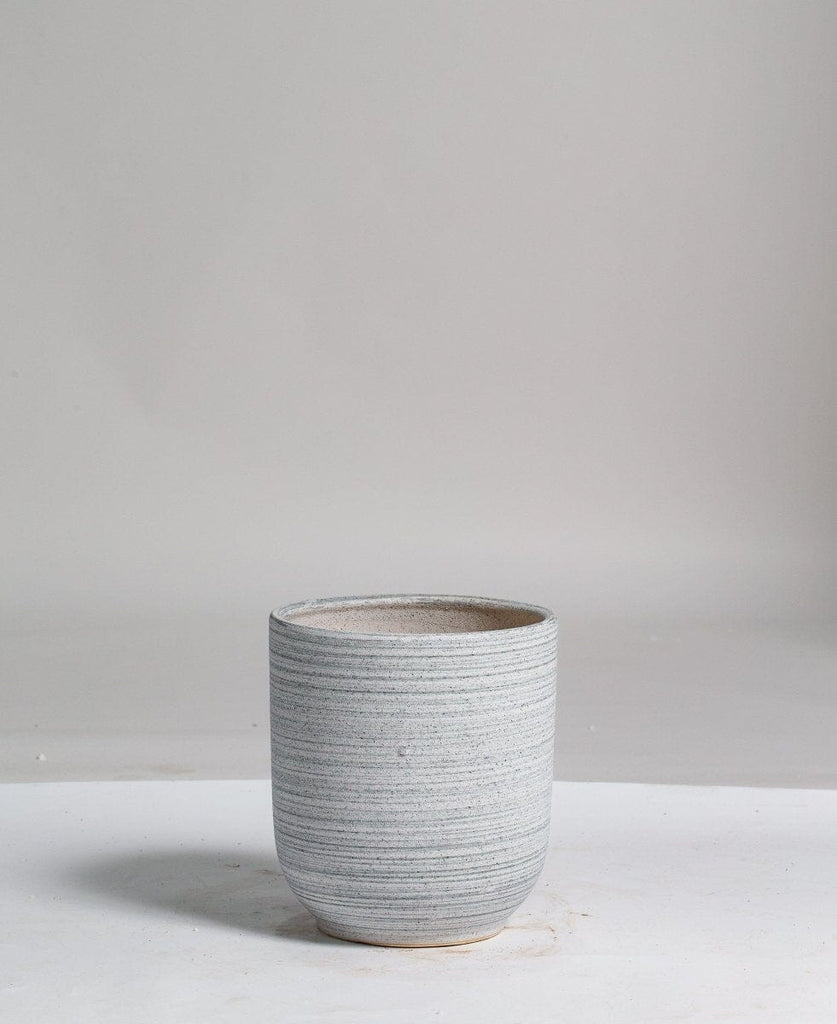 Grey Ceramic Plant Pot (3 Sizes Available) Homekode 