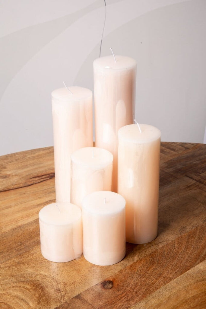 Peach Candles Set Homekode 