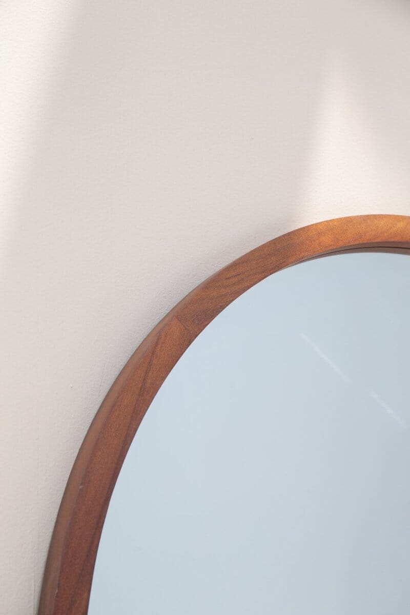 Sycamore Wood Arch Full Length Mirror (180X90 CM) Mirrors Homekode 