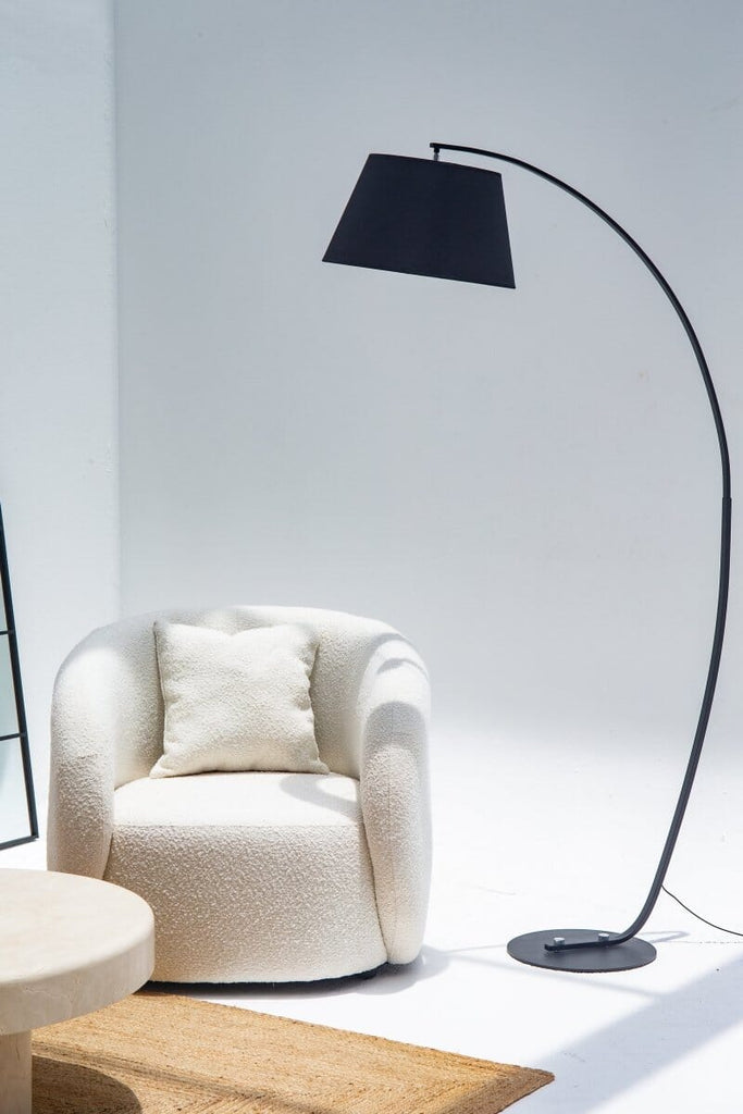 Amanti Boucle Lounge Sofa Chair Homekode 
