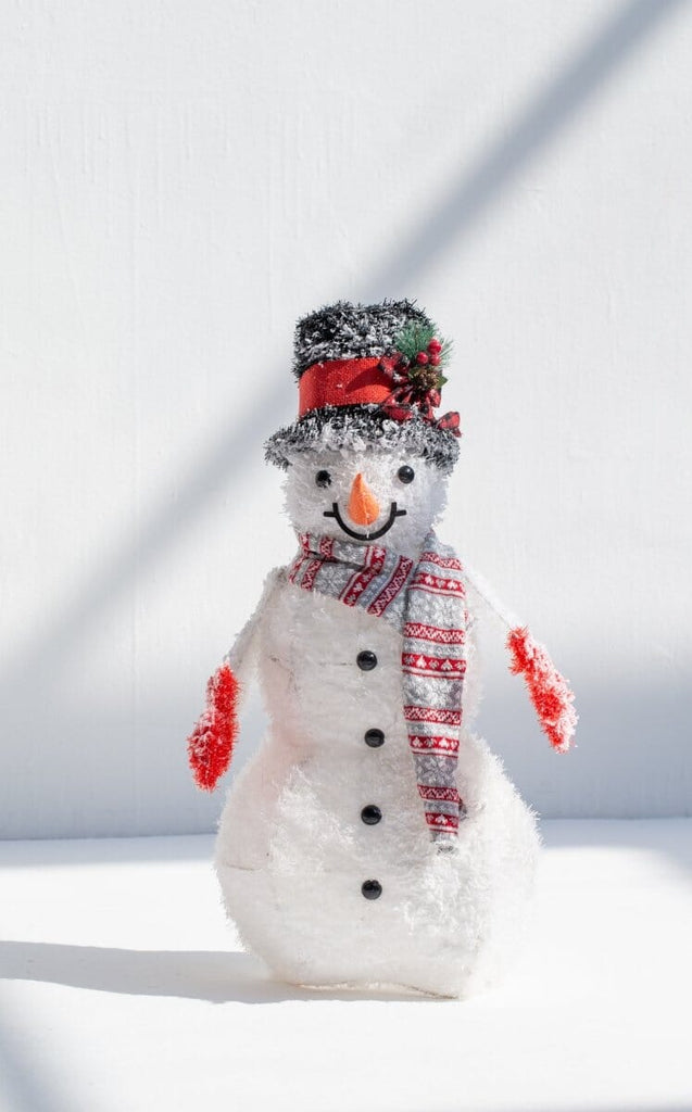 Snowman Floor Decor with LED