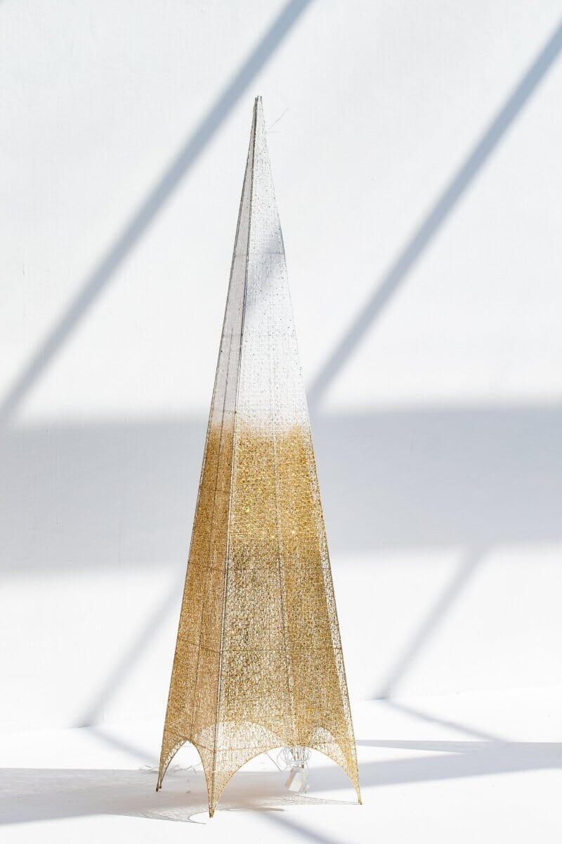 Christmas Golden Decor Tree with Lights Homekode 