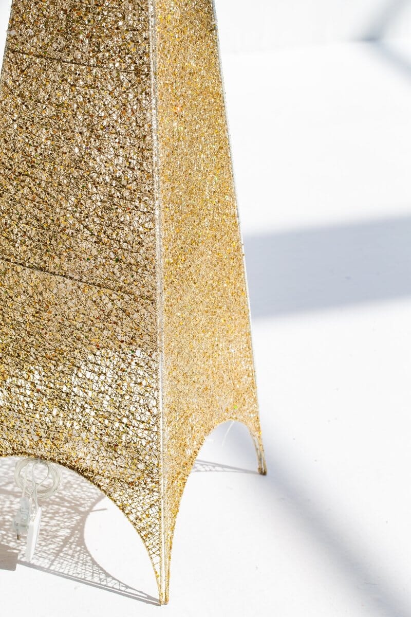 Christmas Golden Decor Tree with Lights Homekode 