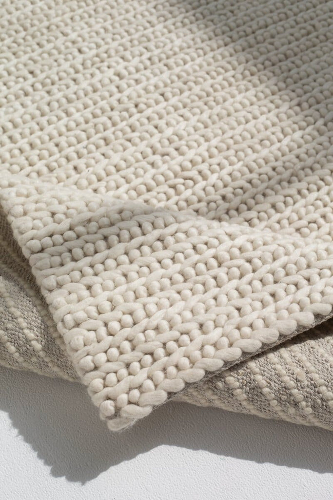 Off White Serenity - Woven Rug (5 Sizes) WOVEN RUG RAM 