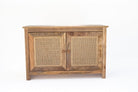 Rattan 2 Doors Sideboard Homekode 