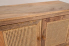 Rattan 2 Doors Sideboard Homekode 