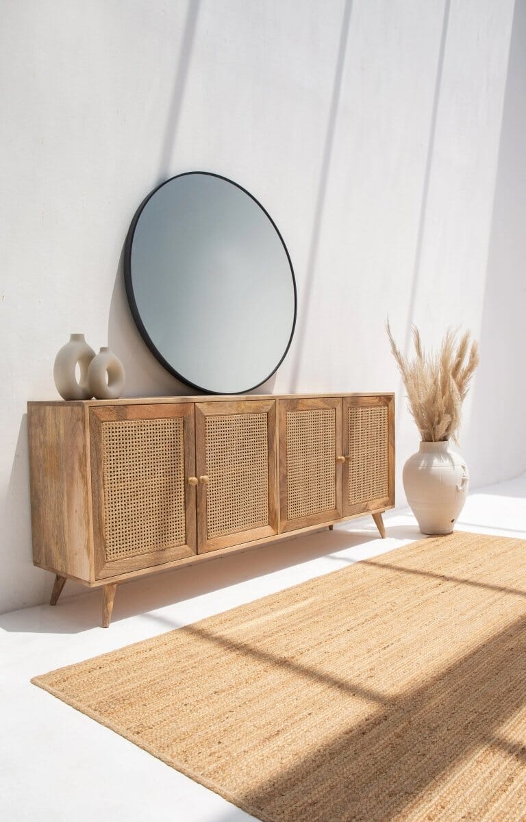 Rattan TV Console/Buffet Homekode 