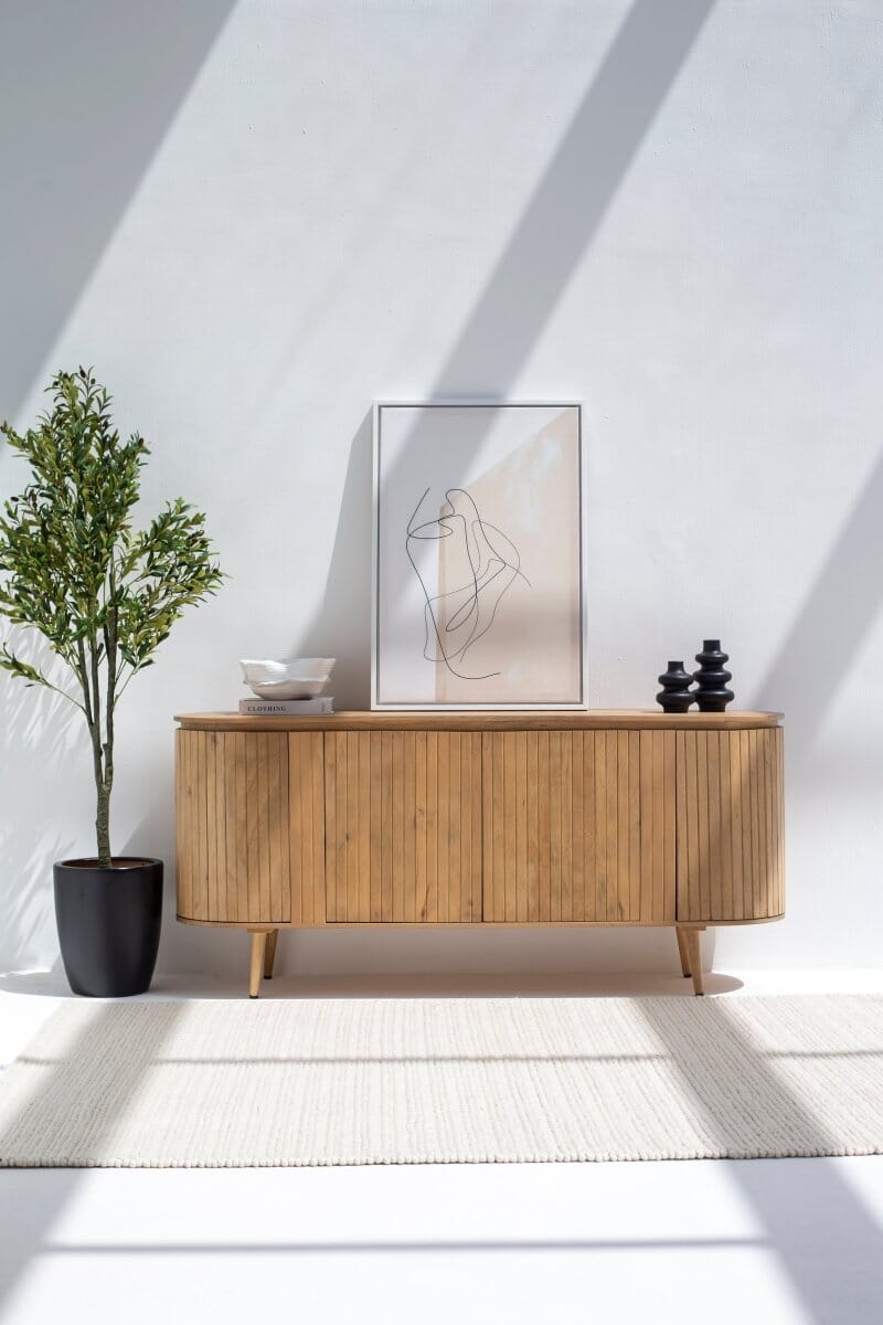 Kate Column Sideboard in Natural 