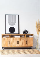 Jaya Wooden Classic Design Sideboard Buffets & Sideboards Homekode 