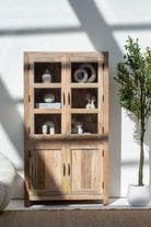 Caesar Display Wooden Cabinet Cabinets & Storage Homekode 