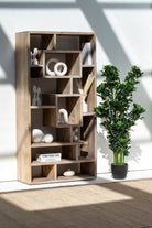 Galla Wooden Display Shelves Unit Bookcases & Standing Shelves Homekode 