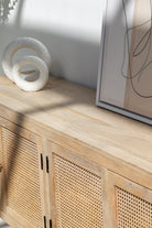 Morris Rattan Door TV Units Homekode 