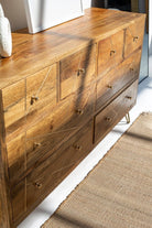 Amelia Multi-Drawers Wooden Dresser Buffets & Sideboards Homekode 