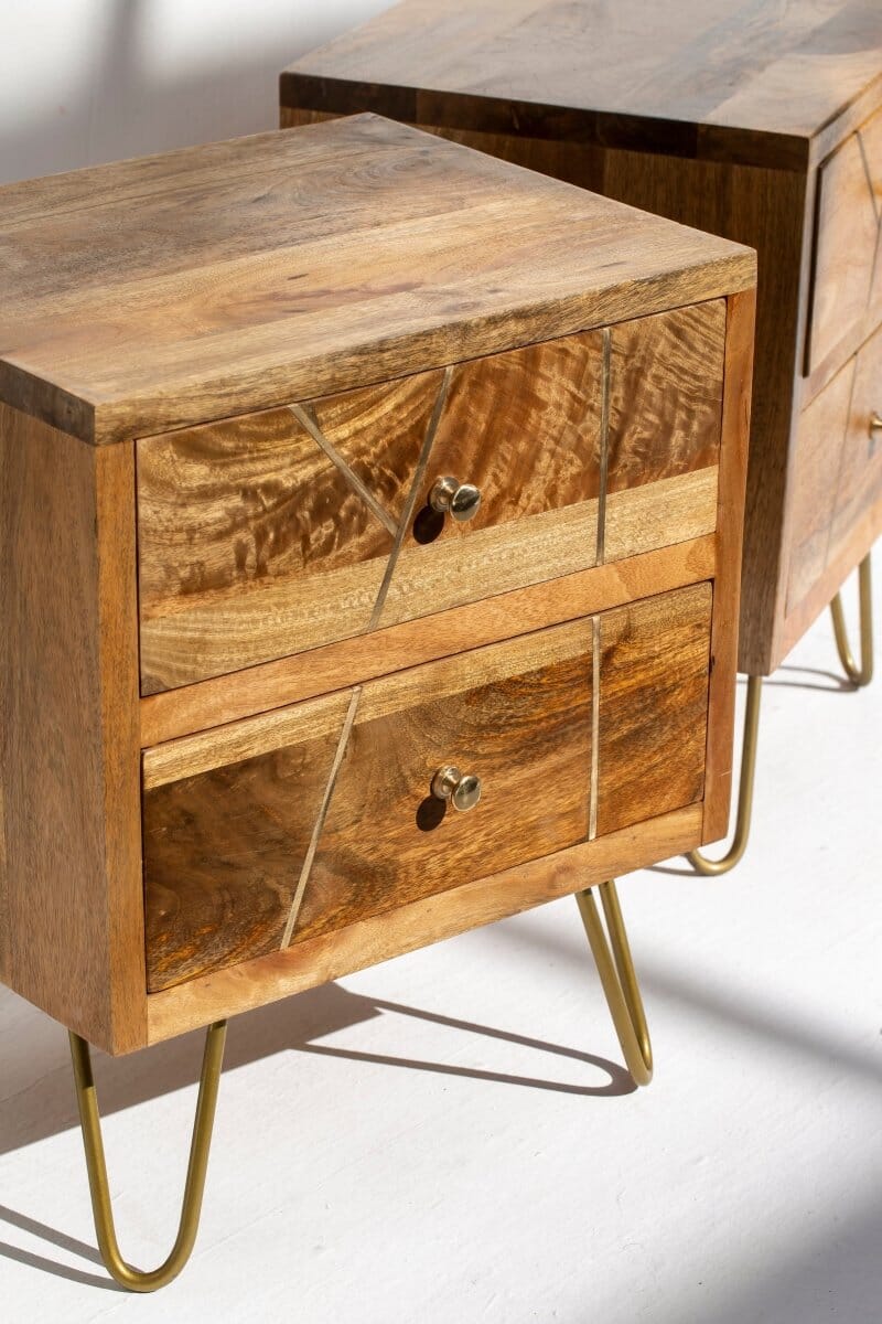 Ophelia Bedside Table Nightstands Homekode 