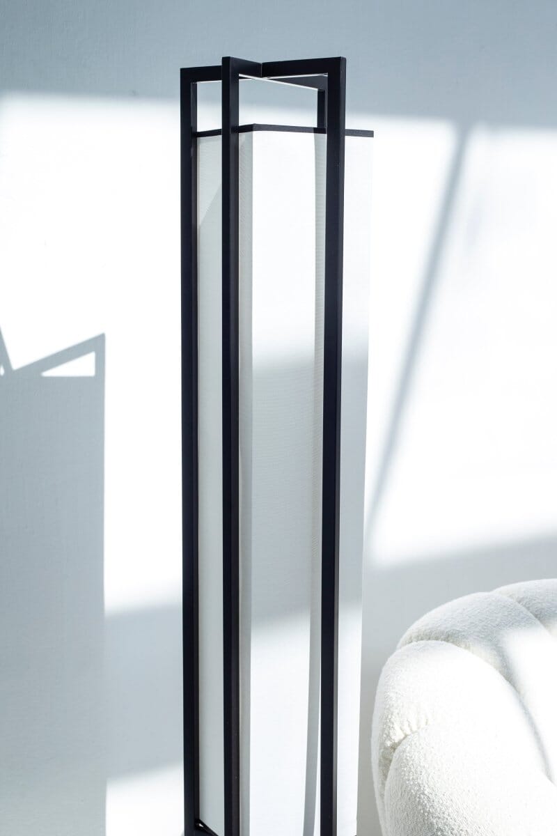 Black Frame Floor Lamp Homekode 