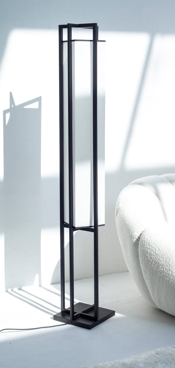 Black Frame Floor Lamp Homekode 