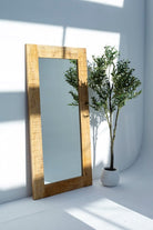 Cheryl Antique Mango wood Mirror Mirrors Homekode 