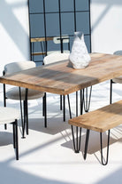 Mango Wood Dining Table with 7CM Top Thickness (8 Sizes) 