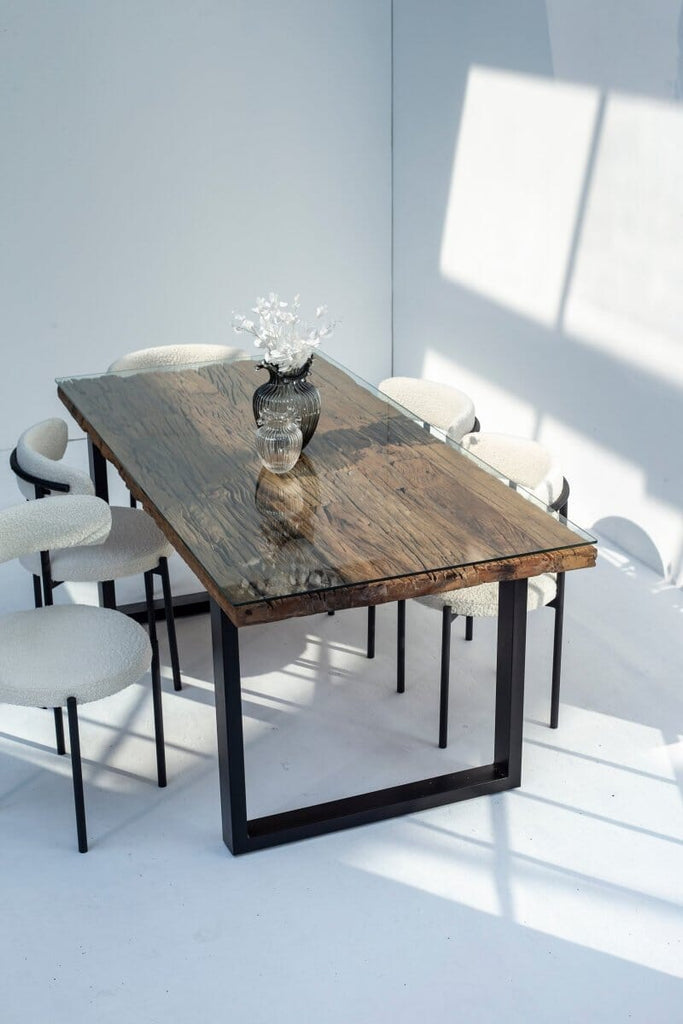 Meadow Railway Wood Dining Table (8 Sizes) ART 