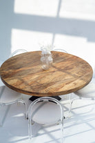 Round Mango Wood Dining Table (3 Sizes) ART 