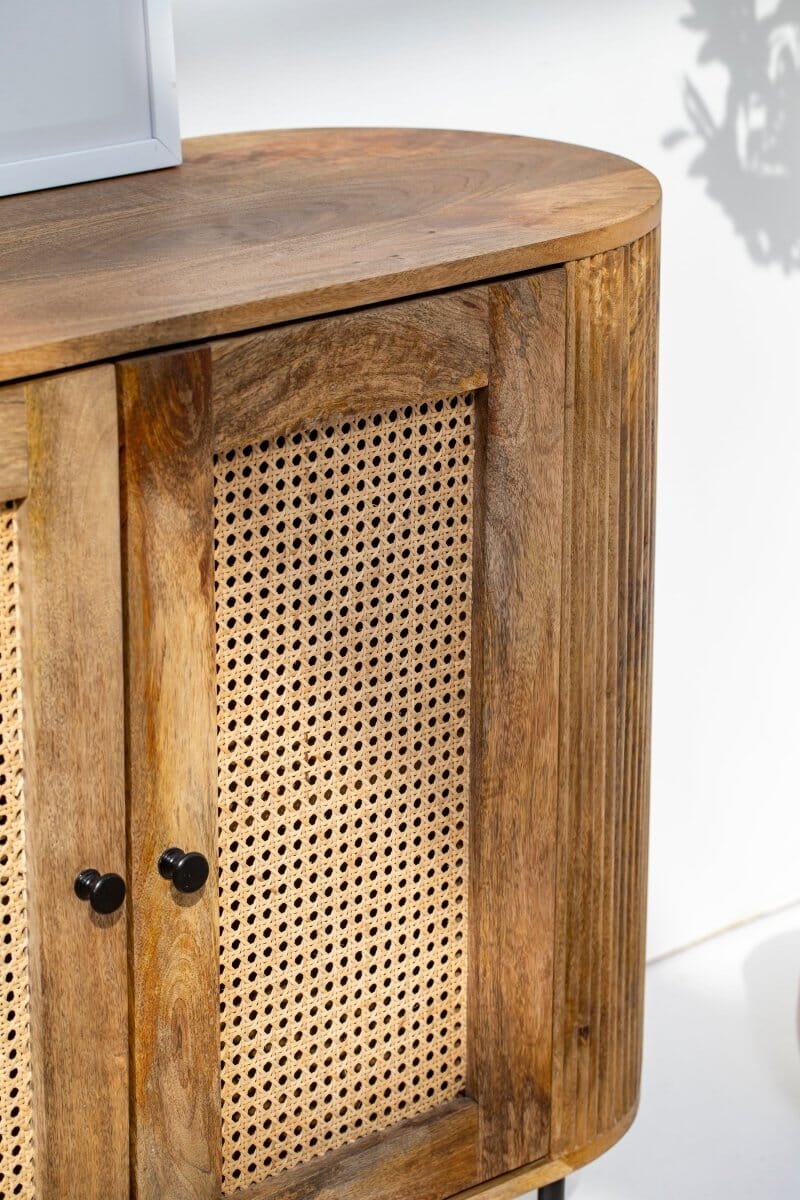 Valletta 2-Rattan Doors Sideboard Buffets & Sideboards Homekode 