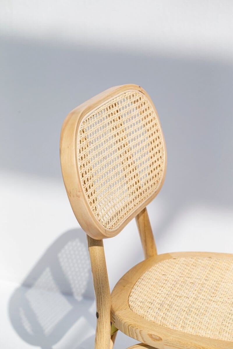 Cameron Rattan Dining Chair Chairs Homekode 