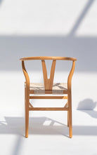 Beatrice Wood & Rope Dining Chair Chairs Homekode 