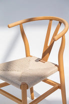 Beatrice Wood & Rope Dining Chair Chairs Homekode 