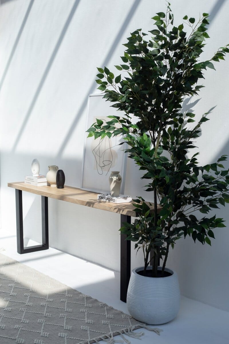 Mango Wood Console Table (Multiple Sizes & Leg Options Inside) 