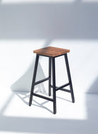 Dark Wood Bar Stool (3 Sizes Available) Homekode 