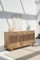 Hans Four Doors Rattan Buffet with Arch Door Designs ART 