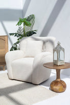 Sicily Boucle Sofa Chair with Arms Homekode 