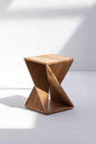 Haynes Twisted Wooden Side Table ART 