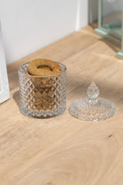 Decorative Glass Jar with Lid Homekode 