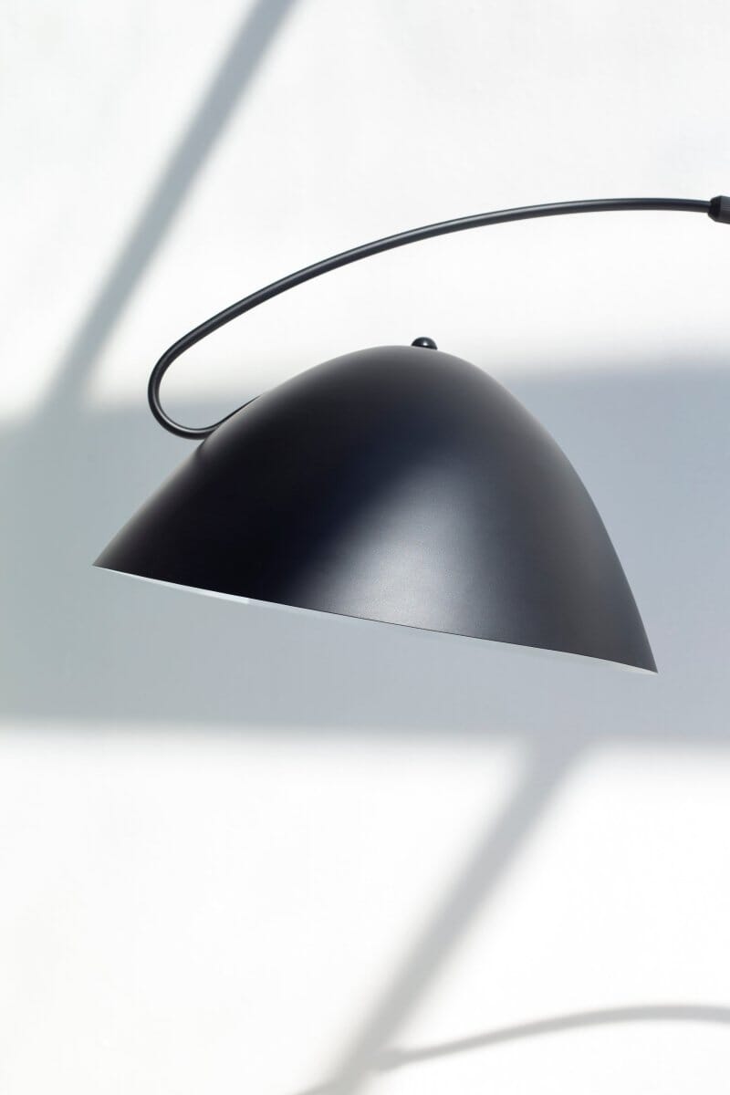 Curve Black Floor Lamp 