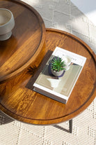 Cyra Nesting Wooden Coffee Table Coffee Tables 